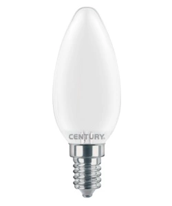 Lampadina led satinata candela