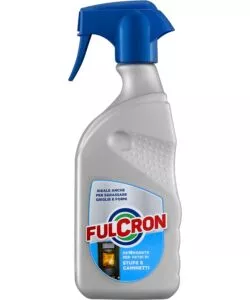 Detergente vetri per caminetti e stufe 'fulcron casa', formato 500 ml