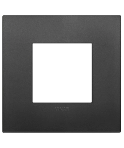 Placca classic 2m nero arkÉ - vimar