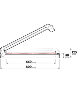 Coppia portasci nordic-king evo aluminium nk-60  n40011 - nordrive