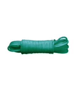 Cavo in plastica verde  5 mm. per stendibiancheria 15 mt.