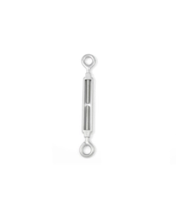 Tenditore a 2 occhi m5 mm. in acciaio inox a4 - aisi 316