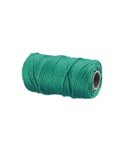 Treccia in polipropilene  4 mm. verde 20 mt.