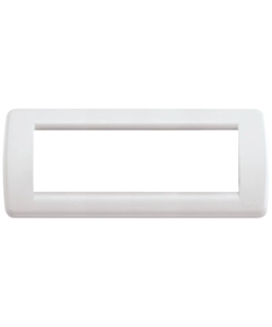 Placca rond 6m bianco idea - vimar