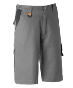 Pantalone da lavoro corto kapriol 'tenere pro' colore grigio, tg m