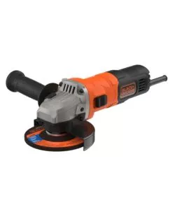 Smerigliatrice angolare black+decker "beg010-qs" in metallo 710 w con mola da 115 mm