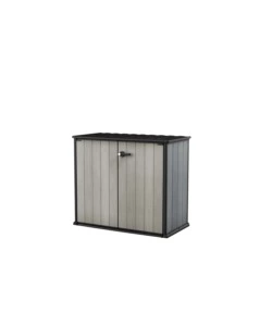 Keter - porta attrezzi multiuso in resina 'patio store' - 1000 lt 139.5x77x120 cm grigio