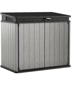 Keter - porta attrezzi multiuso in resina 'elite store' - 1150 lt 141x82x123.5 cm grigio