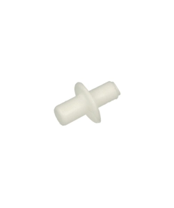 Reggipiani con flangia in nylon bianco  5 - 6 mm. 16 pz.