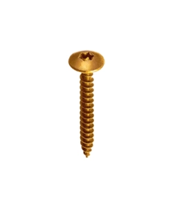 Viti truciolari torx zincate giallo con collare 6,0 x 40 - 1 kg.