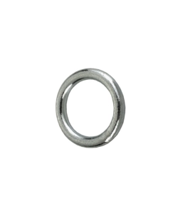 Anello tondo saldato Ø 4 x 32 mm. in acciaio zincato - 10 pz.