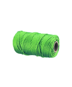 Treccia per veneziana in polipropilene  3 mm. verde chiaro 20 mt.