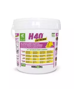 Kerakoll 'h40 extreme' gel adesivo ibrido saldatutto - 10 kg.