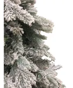 Albero di natale "fiocco neve" con 732 rami ad aggancio, 150 cm