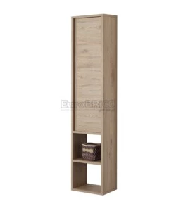 Pensile sospeso per bagno 'shelf' rovere, 30x24x150 cm