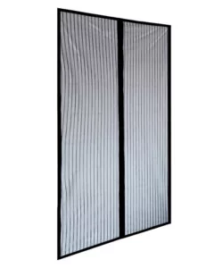 Zanzariera magnetica a tenda 'ecco strip magnet' riducibile grigio, 140x250 cm