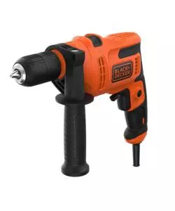 Trapano a percussione 'beh200-qs' 2 velocita' meccaniche, 500 w - black + decker.