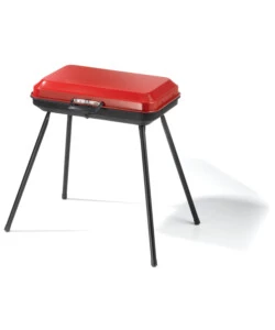 Barbecue a carbone a valigetta con coperchio, 28x46x59 cm - ompagrill