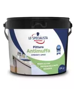 Pittura antimuffa 2,5 lt. bianco