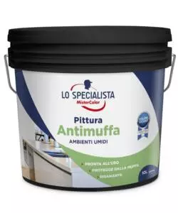 Pittura antimuffa 10 lt. bianco