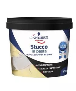 Stucco in pasta bianco 0,5 kg