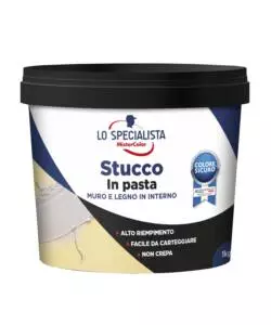 Stucco in pasta  1 kg. bianco