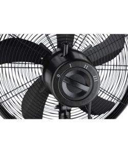 Ventilatore piantana bimar "vpm410" con 3 pale in metallo e legno, 40 cm