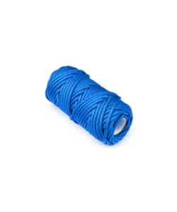 Treccia per veneziana in polipropilene  3 mm. blu elettrico 20 mt.