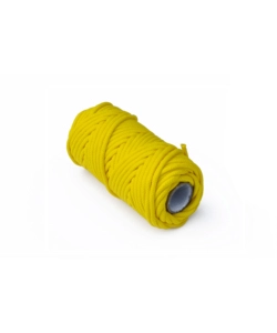 Treccia per veneziana in polipropilene  3 mm. giallo 20 mt.