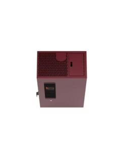 Stufa a pellet slim canadian stove "mini 5" bordeaux 4,4 kw