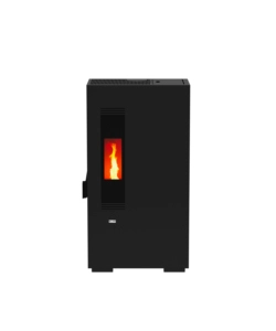 Stufa a pellet slim  canadian stove "mini 5" nero 4,4 kw