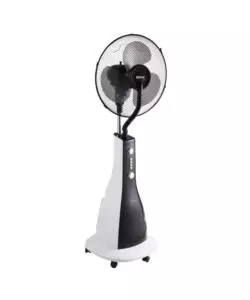 Ventilatore a piantana nebulizzatore portatile "fsm 40" con ruote, 90 w