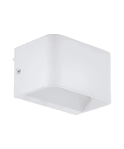 Applique led da esterno eglo 'sania 4' bianco 3000k