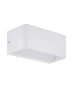 Applique led da esterno eglo 'sania' bianco 3000k