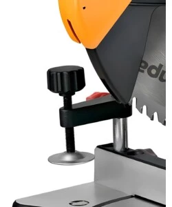 Troncatrice portatile compa "orange 210" in alluminio con motore a spazzole e lama con diametro 210 mm, 1200 w 5000 giri/mm