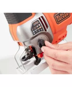 Seghetto alternativo black+decker "bes610k-qs" lama 19 mm 650w