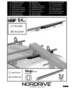 Rullo posteriore - 64 cm  n11000