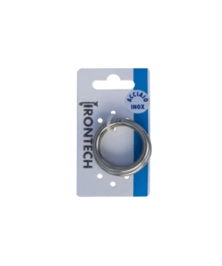 Anello tondo saldato Ø 6 x 35 mm. in acciaio inox a4 - aisi 316 - 2 pz.