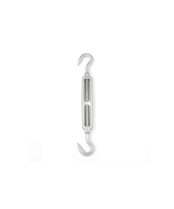 Tenditore a 2 ganci m5 mm. in acciaio inox a4 - aisi 316