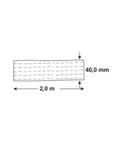 Cinghia di sollevamento 1000 kg. ad anello 40 mm. x 4 mt.