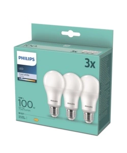 Set 3 lampadine led philips 13w, e27