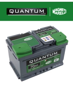 Batteria per auto 'quantum' magneti marelli 70ah 600a