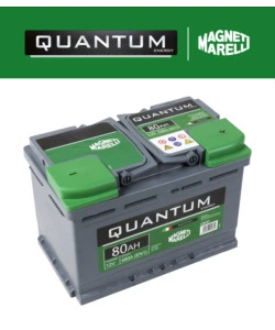 Batteria per auto "quantum" magneti marelli 80ah 680a