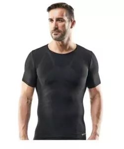 T-shirt termica tecnica uomo nera - tg l/xl