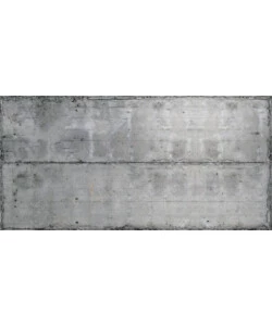 Lastra decorativa in polipropilene con stampa effetto beton, 100x50 cm