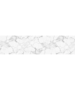 Paraschizzi xl 'white marble' in pvc, 180x45 cm