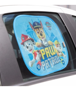 Coppia tendine auto laterali "paw patrol boy", 44x35 cm