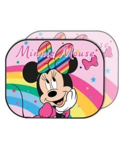 COPPIA TENDINE LATERALI 'DISNEY MINNIE MOUSE' ARCOBALENO, 44X35 CM