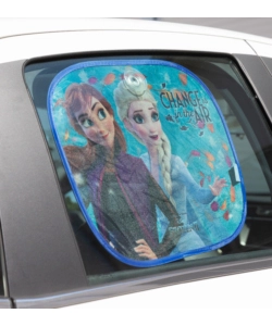 Coppia tendine auto laterali "disney frozen 2", 44x35 cm