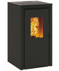 STUFA A PELLET INVICTA 'BASSANO' NERO 4,2 KW